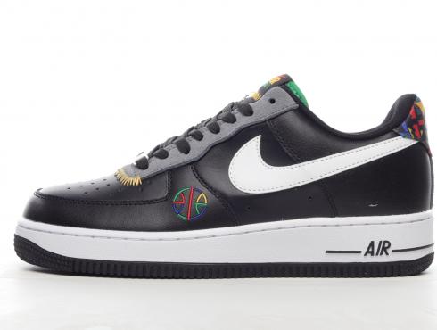 Nike Air Force 1 Low Black White Multi-Color DC1483-100