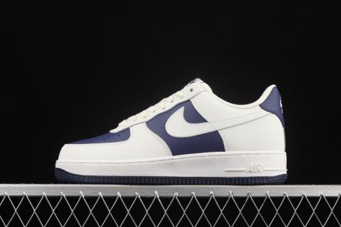 Nike Air Force 1 Low Blue White Black Shoes AL2236-103