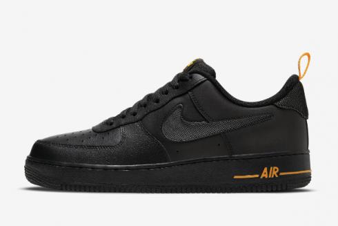 Nike Air Force 1 Low Cut Out Swoosh Black DC1429-002