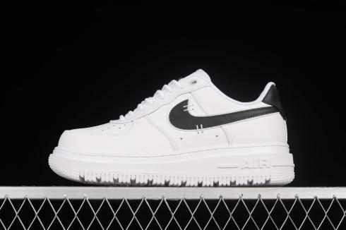 Nike Air Force 1 Low Luxe White Black Shoes DB4109-202