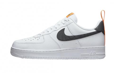 Nike Air Force 1 Low Pivot Point White Orange Shoes DO6394-100