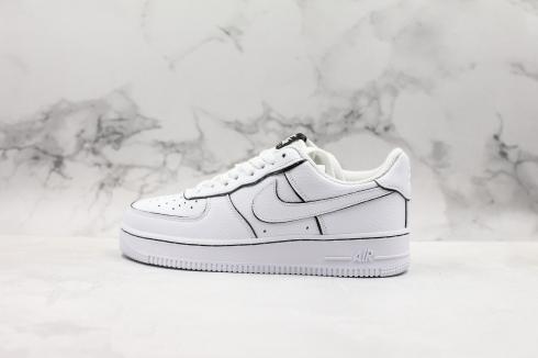 Nike Air Force 1 Low Summit White Black Running Shoes CD0178-101