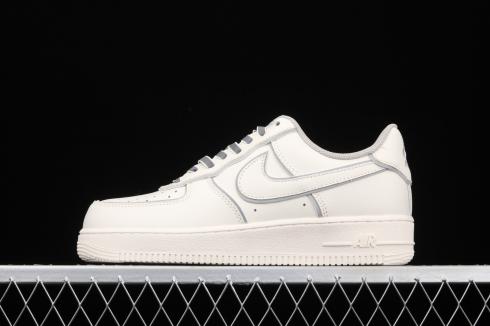 Nike Air Force 1 Low Supreme Beige Silver Reflective BD3654-506