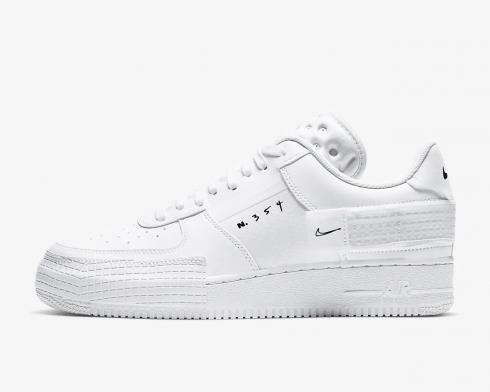 Nike Air Force 1 Low Type 2 Triple White Shoes CT2584-100