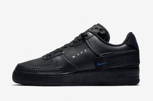 Nike Air Force 1 Low Type Black Photo Blue AT7859-001