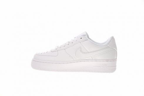Nike Air Force 1 Low Upstep All White Casual Shoes 917588-603