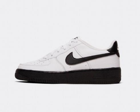 Nike Air Force 1 Low White Black Sole Mens Shoes CK7663-101
