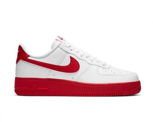 Nike Air Force 1 Low White University Red Sole CK7663-102