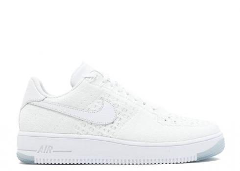 Nike Wmns Air Force 1 Flyknit Low White 820256-101
