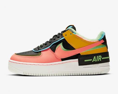 Nike Wmns Air Force 1 Shadow SE Solar Flare Atomic Pink Baltic Blue CT1985-700