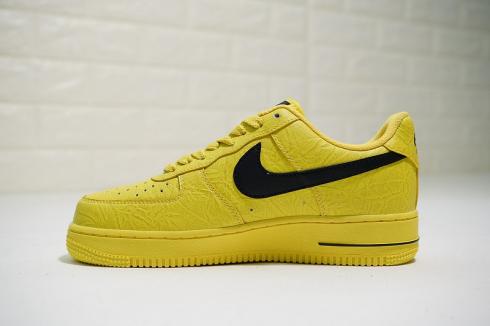 Supreme x The North Face x Nike Air Force 1 Low Yellow Black AR3066-400