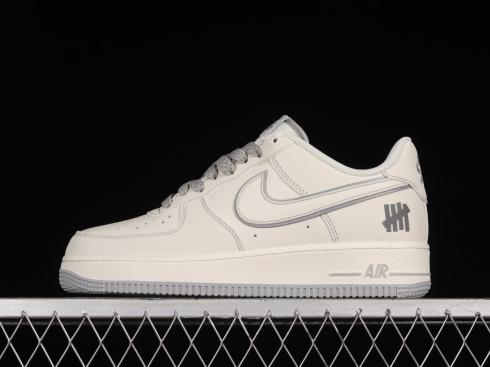 Undefeated x Nike Air Force 1 07 Low Cream Light Grey UN3699-055