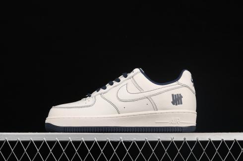 Undefeated x Nike Air Force 1 Low Undefeated Beige Dark Blue UN1315-800