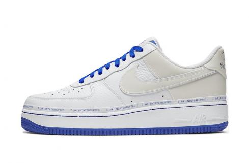Uninterrupted x Nike Air Force 1 Low More Than White Lapis Blue CQ0494-100