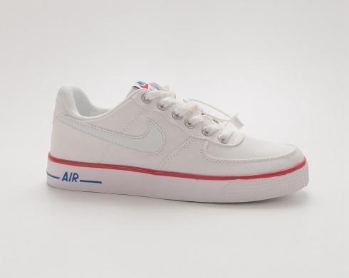 WMNS Nike Air Force 1 AC White Red Unisex Casual Shoes 630939-010