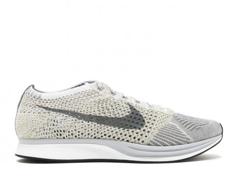 Flyknit Racer Pure Platinum Platinum White Grey Pure Cool 862713-002