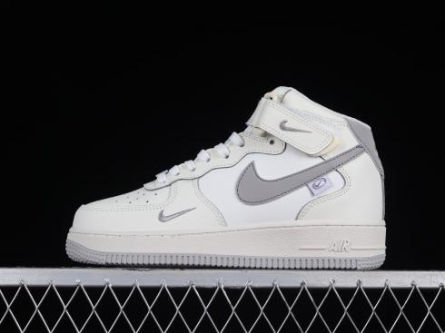 Nike Air Force 1 07 Mid Silver Snow White FB1869-011