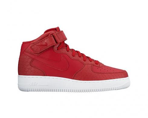 nike air force 1 mid red python