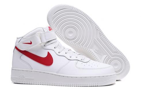 nike air force 1 mid university red