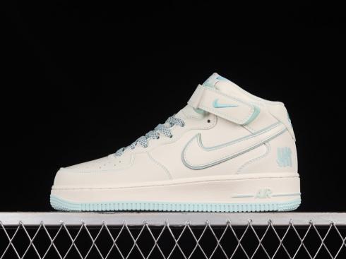 Undefeated x Nike Air Force 1 07 Mid Light Blue White GB5969-002