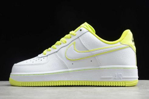 2020 Latest Nike Air Force 1'07 White Yellow 808128 616