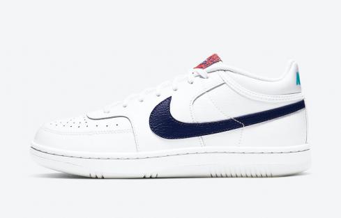 Nike Sky Force 3/4 White Oracle Aqua Team Orange Regency Purple CT8448-100