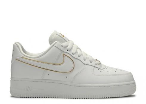 Nike Wmns Air Force 1'07 Ess Metallic Gold White AO2132-102