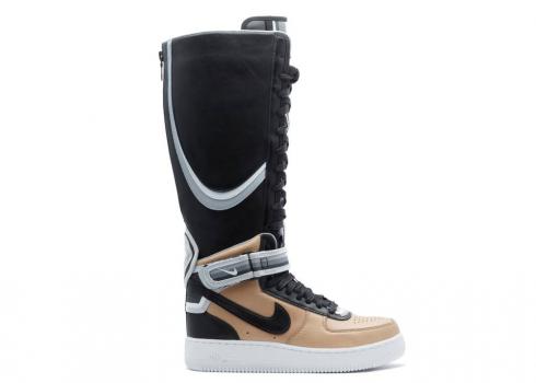 Nike Wmns Air Force 1 Boot Sp Tisci Black Tan Vachetta 669918-200