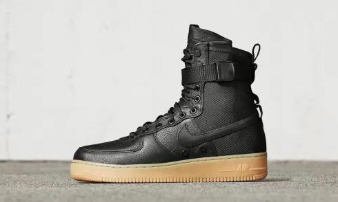 Nike Air Force 1 Special Field AF1 Black Light Brown 859202-009