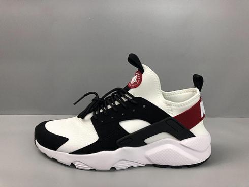 Nike Air Huarache Run Ultra SE 4 Black White Red Mens Shoes 846569-203