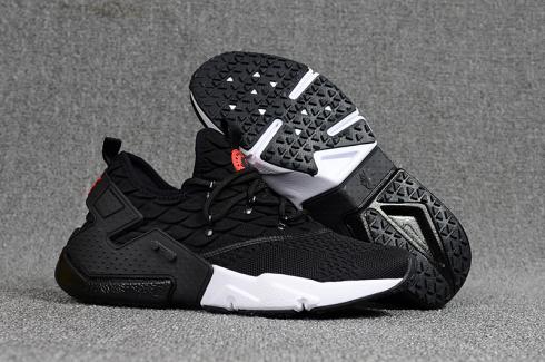 Nike Air Huarache VI 6 Running Casual Men Shoes Black White Red