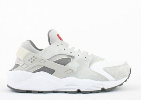 Nike Air Huarache W & Wings And Waffels Jetsream White Sport Red 308920-101