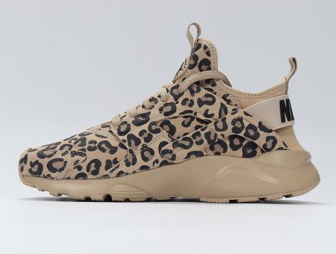 Nike Air Huarache Run Ultra Suede ID Brown Leopart Print 829669-557