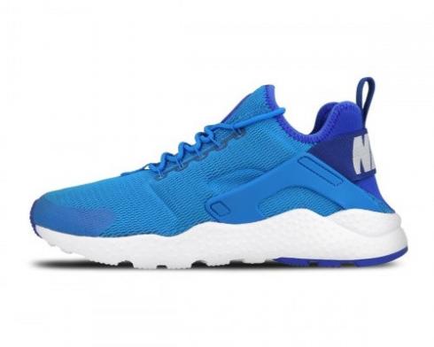 Wmns Nike Air Huarache Run Ultra White Photo Blue Running Shoes 819151-400