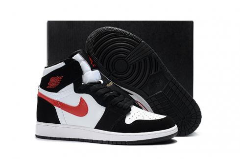 Nike Air Jordan I 1 Retro Basketball Shoes Black Red White