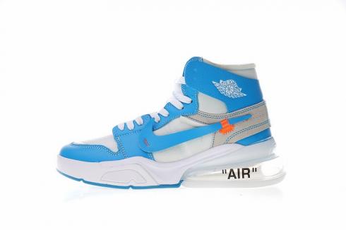 Off White Air Jordan 1 White University Blue AQ0818-148