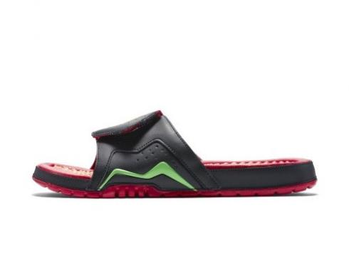 Air Jordan Hydro Retro 7 Red Black Green Slide Slippers Sandals 705467-016