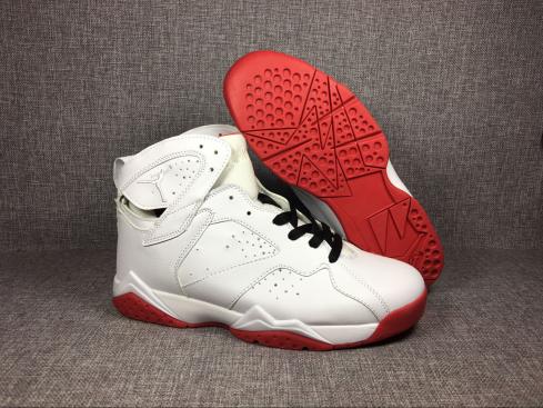 Nike Air Jordan VII 7 Retro Men Basketball Shoes White Red