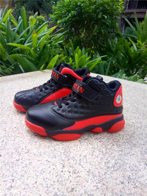 Nike Air Jordan XIII 13 Kid Shoes Black Red 414575-004