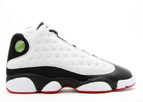 Air Jordan 13 Retro Gs Countdown Pack True White Black Red 309260-104