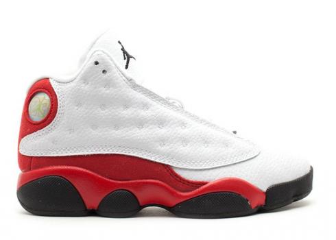 Air Jordan 13 Retro Ps 1998 White Black Varsity Red 414575-101