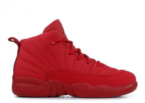 Air Jordan 12 Retro Ps Bulls Gym Black Red 151186-601