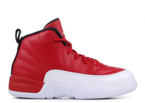 Air Jordan 12 Retro Ps Gym Red Black White 151186-600