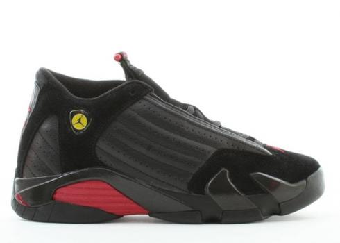 Air Jordan 14 Retro Gs 2005 Black Varsity Red 312091-002