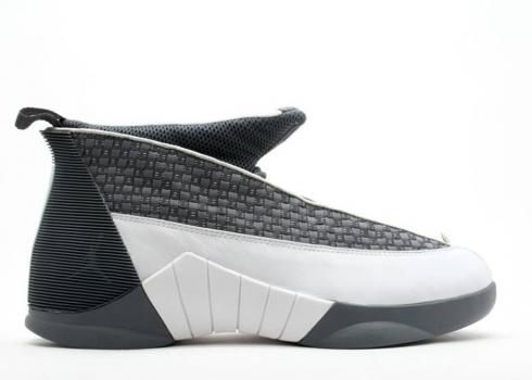 Air Jordan 15 Og Flint Grey White 136029-011