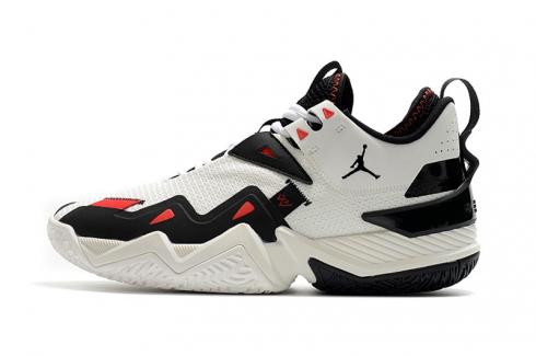 2020 Jordan Westbrook One Take White University Red Black Basketball Shoes CJ0955-101