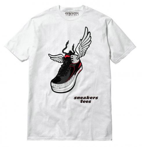 Jordan 2 Infrared Shirt Fly Kicks 2 White