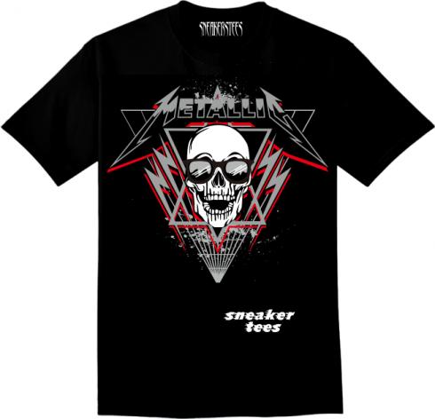 Jordan 5 Black Metallic Silver Shirt Metallic Black