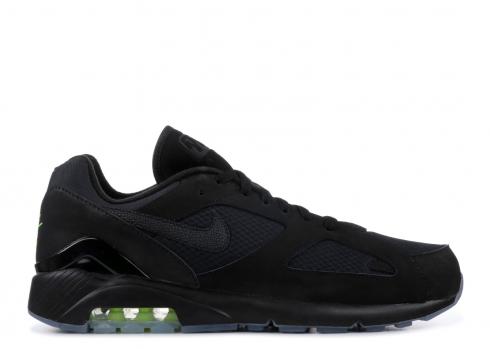 Nike Air Max 180 Black Volt Mens Runner Shoes AQ6104-001