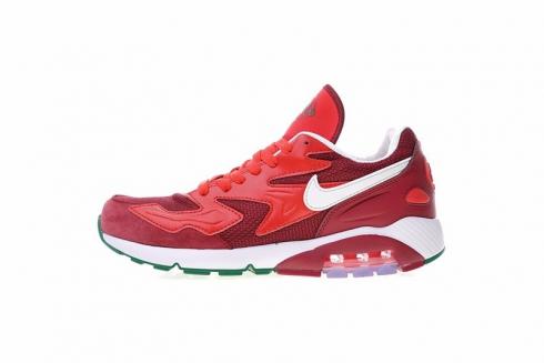 Nike Air Max 180 OG 2 Wine Red White Green Shoes 104042-603